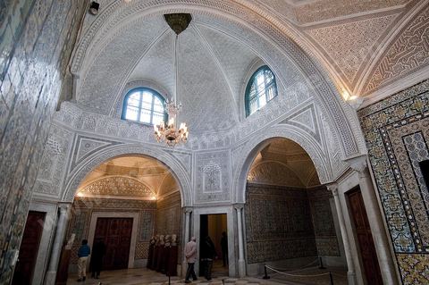 Salle du palais du Bardo - Musee National du Bardo - Tunis