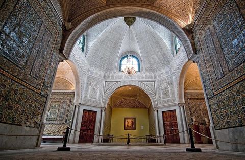 Hall of the Bardo Palace - Bardo National Museum - Tunis