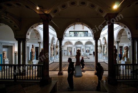 Hall of the Bardo Palace - Bardo National Museum - Tunis
