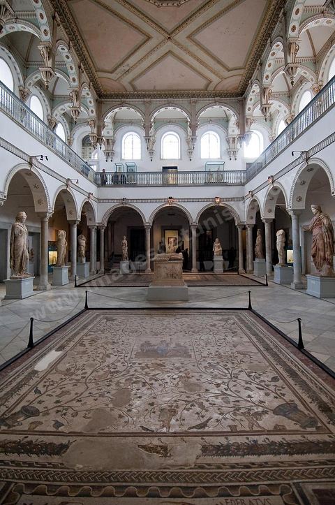 Hall of the Bardo Palace - Bardo National Museum - Tunis