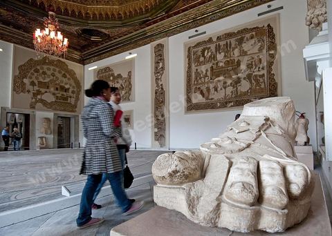Hall of the Bardo Palace - Bardo National Museum - Tunis