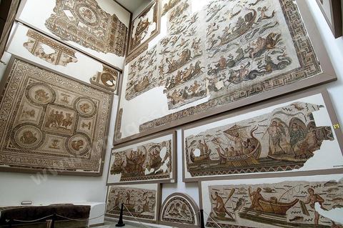 Hall of the Bardo Palace - Bardo National Museum - Tunis