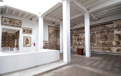 Hall of the Bardo Palace - Bardo National Museum - Tunis
