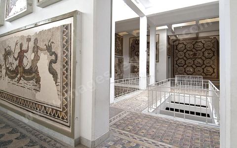 Hall of the Bardo Palace - Bardo National Museum - Tunis