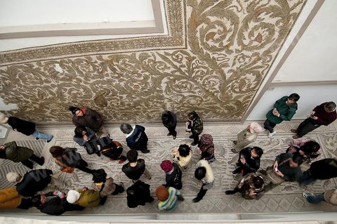 Hall of the Bardo Palace - Bardo National Museum - Tunis