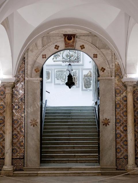 Salle du palais du Bardo - Musee National du Bardo - Tunis