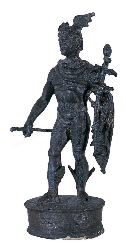 Statuette en bronze de Mercure, musee du Bardo