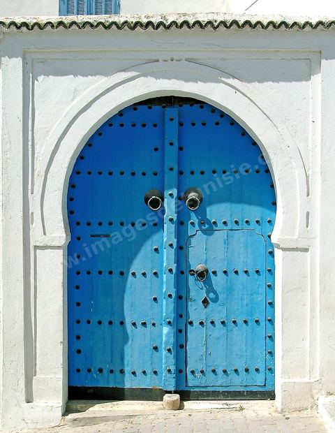 porte traditionnelle a Sidi Bou Said